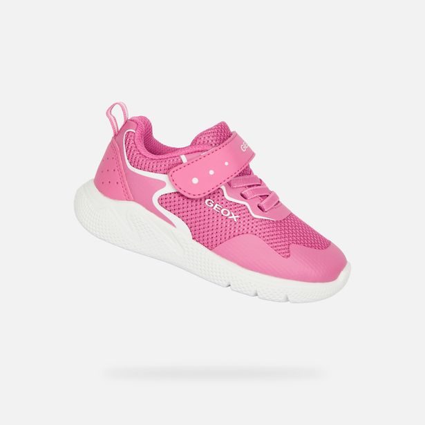Růžové dívčí tenisky Geox Sprintye