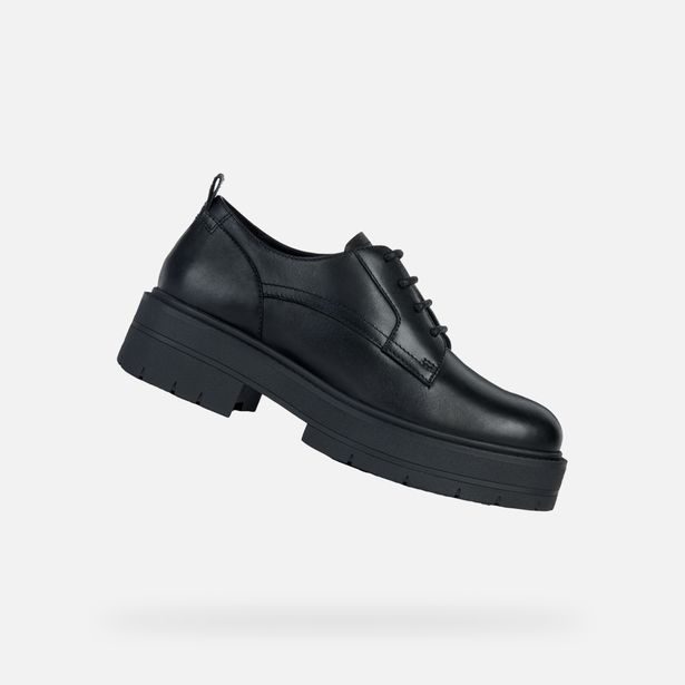 Černé dámské polobotky Geox Spherica EC7