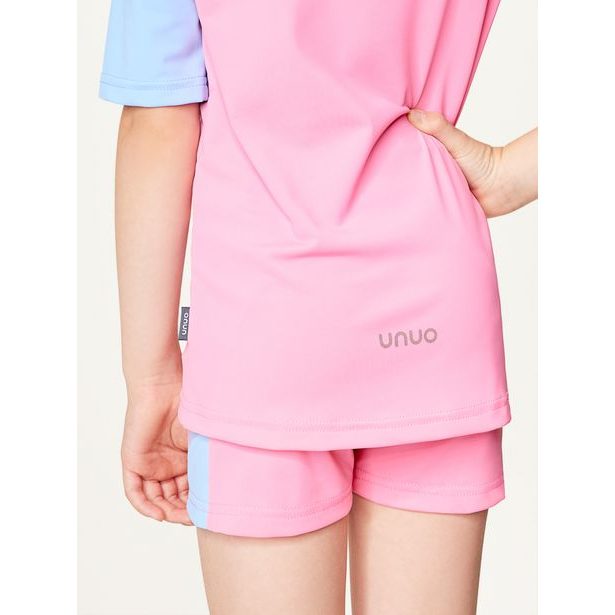 Unuo, Dětské triko s UV ochranou 50+, Růžová