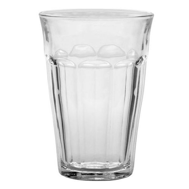 sklen. 360ml, 6ks-čirá, PICARDIE, d8,8x12,4cm, DURALEX