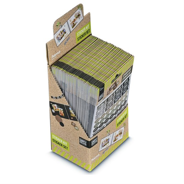 Hama samolepky pro kreativní tvorbu II, různé motivy, balení 54 setů (cena je uvedená za 1 set)