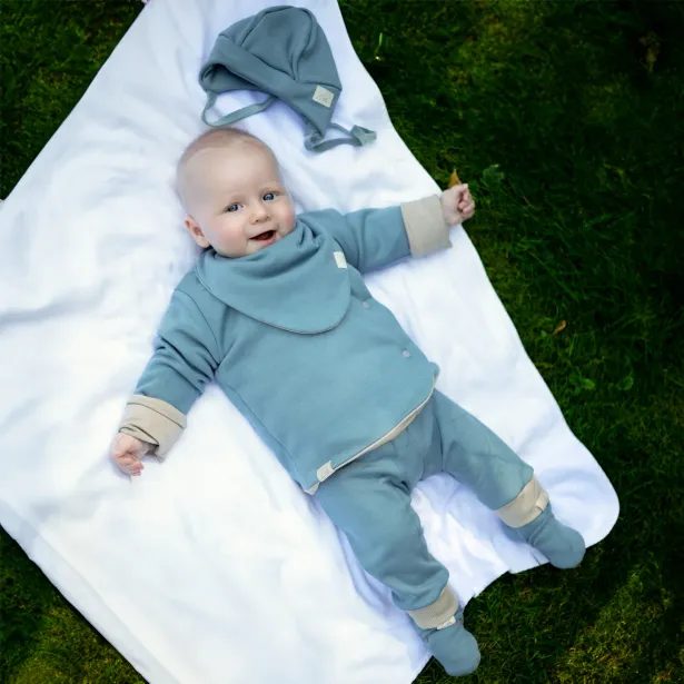 ESITO Dětské kalhoty Warmkeeper ZOE Teal - modrá