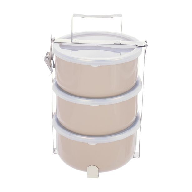 O Jídlonosič smalt Lem+UH víka 3x1,4 l, pr. 16,5 cm