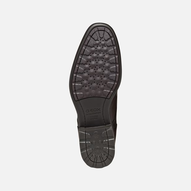Hnědá pánská společenská obuv Geox Walk Pleasure F