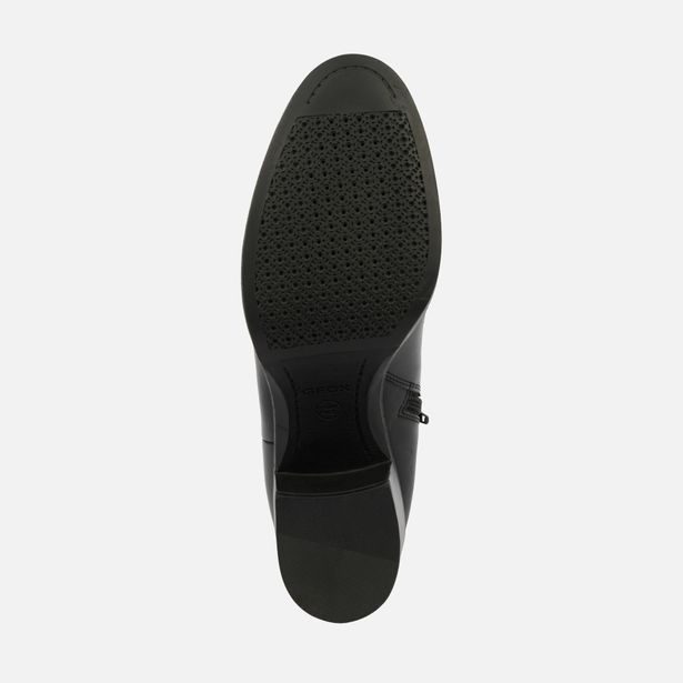 Černá dámská kotníková obuv Geox New Asheel