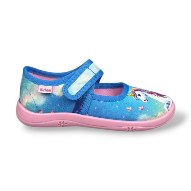 Dívčí BIO bačkory Richter - Unicorn