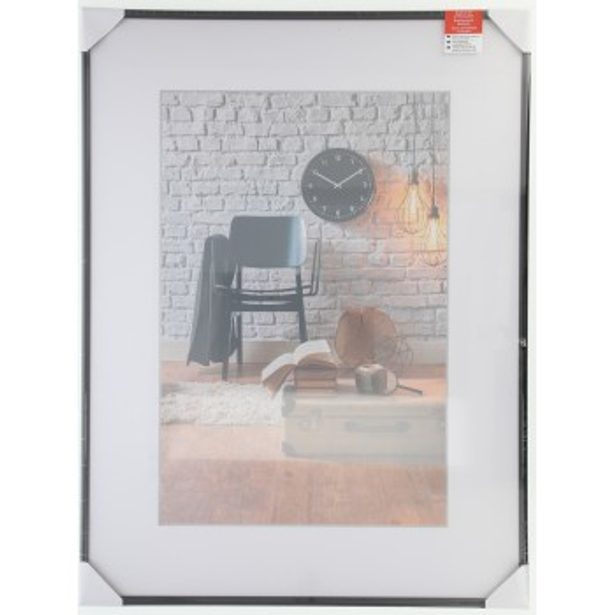 Hama rámeček plastový SEVILLA, černá, 60x80 cm, plastové sklo