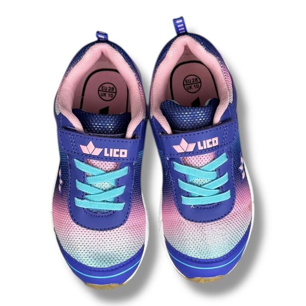 Dětské sportovní tenisky LICO - Barney Rosa/Lila/Tyrkys