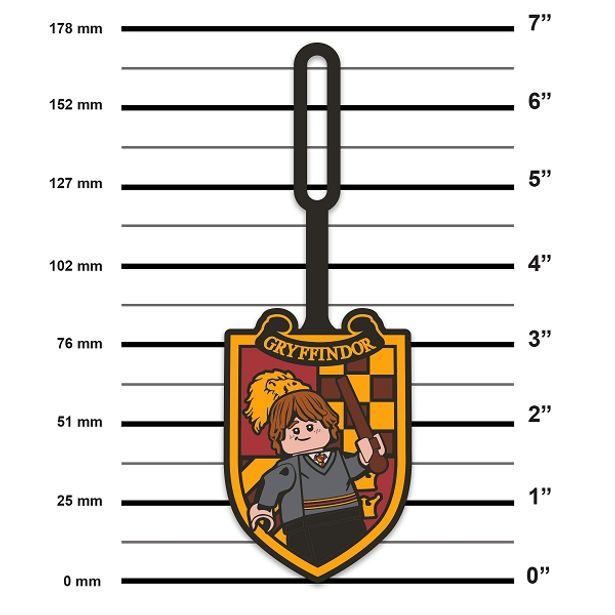 LEGO Harry Potter Jmenovka na zavazadlo - Ron Weasley