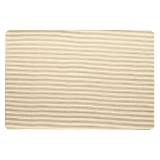KELA Prostírání Siena PU kůže 44,5 x 30 x 0,2 cm béžová KL-12454