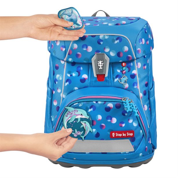 Školní aktovka Step by Step FIT, Dolphin Finja, AGR certifikát