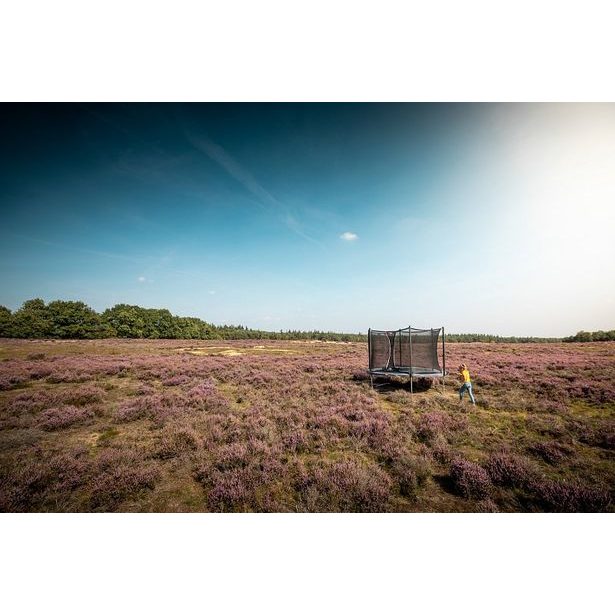BERG Trampolína BERG Favorit 270cm šedá + ochranná síť Comfort