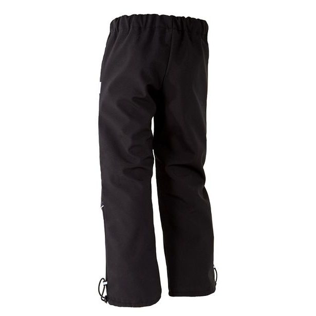 MODADETI_ADELLiNO Softshellové nepromokavé kalhoty podšité fleecem černé