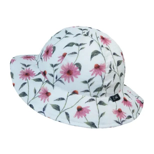 ESITO | Dívčí klobouk Echinacea - bílá / XS