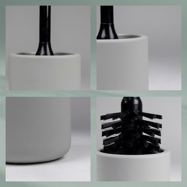 KELA WC sada Sana světle šedá KL-23956