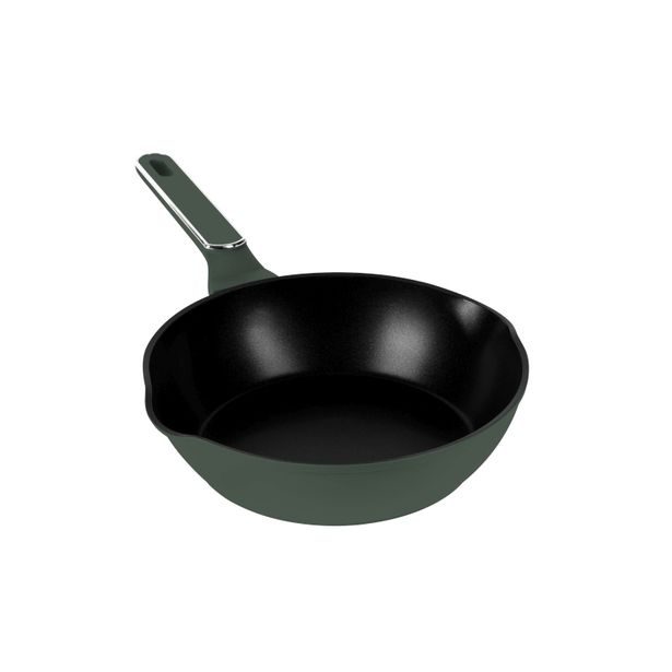 BERLINGERHAUS Pánev hluboká s titanovým povrchem 24 cm Matte Green Collection BH-8157