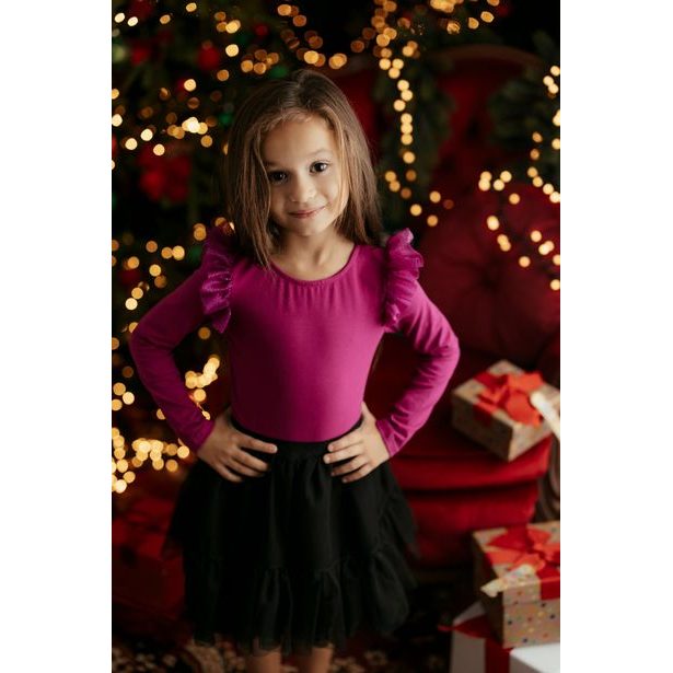 Dívčí blůzka Lily Grey fuchsie