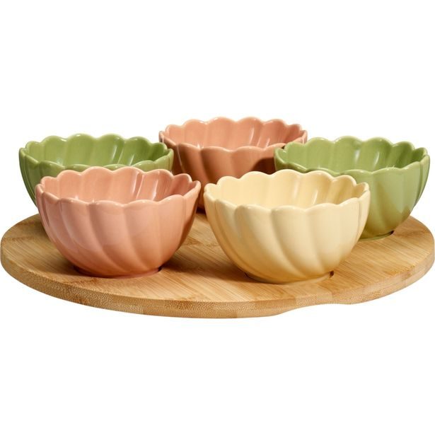 EXCELLENT HOUSEWARE Servírovací sada na pochutiny 6 ks KO-210001570