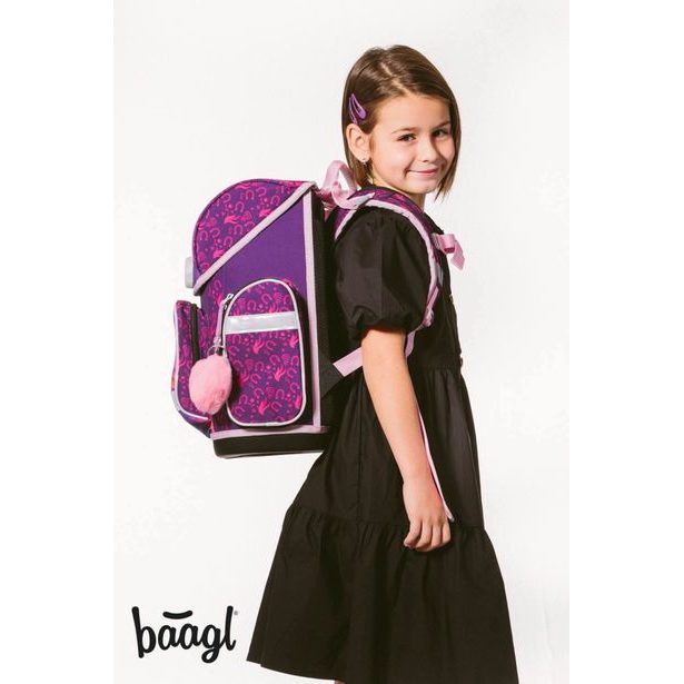 BAAGL SET 5 Ergo Kůň: aktovka, penál, sáček, zástěra, peněženka