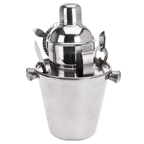 EXCELLENT HOUSEWARE Shaker na koktejly nerez sada 7 ks KO-A12405160