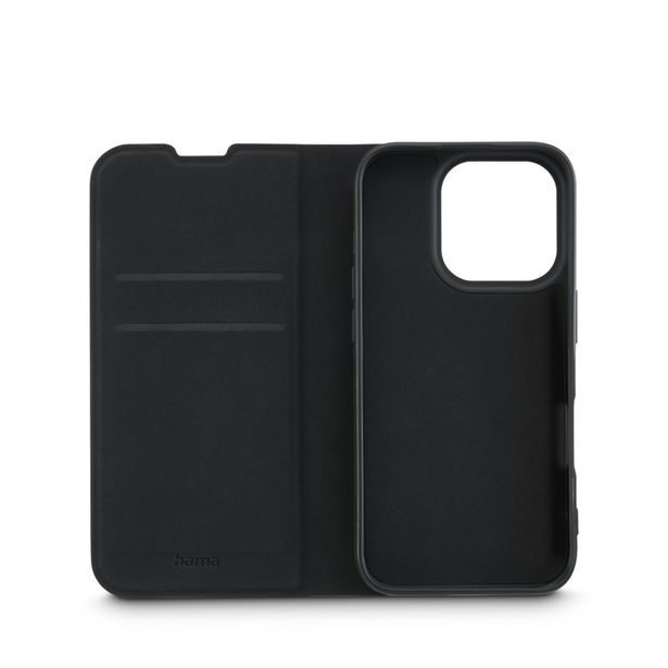 Hama Daily Protect, pouzdro-knížka pro Apple iPhone 16 Pro Max, funkce stojanu, černé