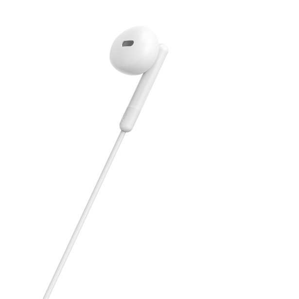 Hama USB-C sluchátka s mikrofonem Classy, pecky, bílá