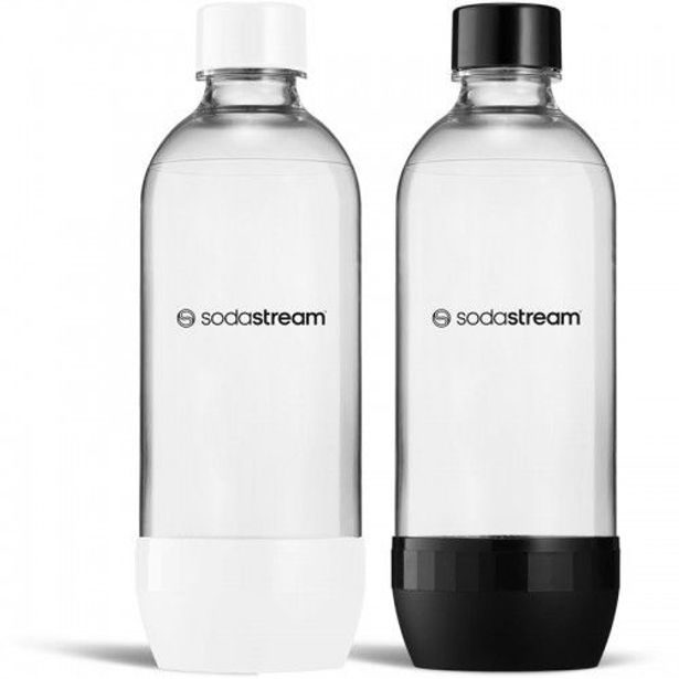 Láhev JET 2x1l Black&White SodaStream- vhodné do myčky