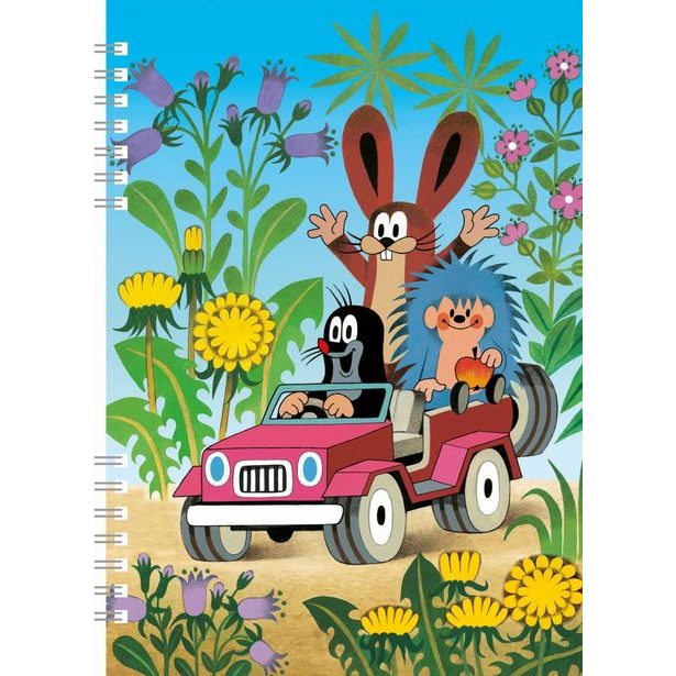 Zápisník A5 s kroužkovou vazbou - Krtek 2