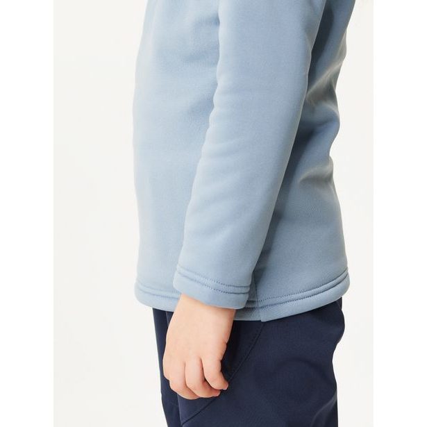 Unuo, Dětská fleecová mikina Tecnostrech, Modrá