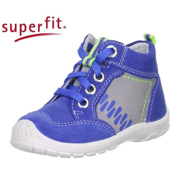 Dětská kožená obuv Superfit 2-00343-85 SOFTTIPPO BLUET KOMBI
