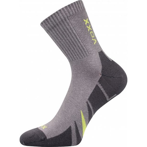 VoXX Sportovní vysoké ponožky Hermes - světle šedá