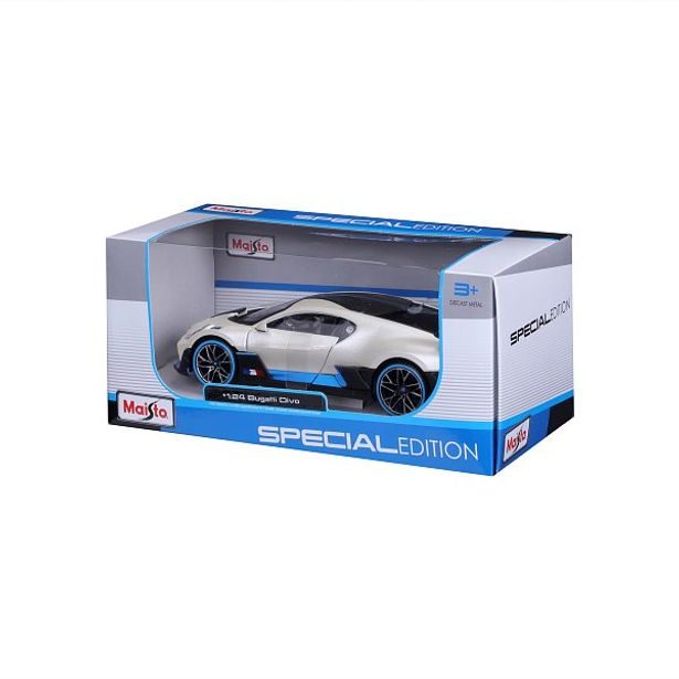 Maisto Maisto - Bugatti Divo, metal bílá, 1:24