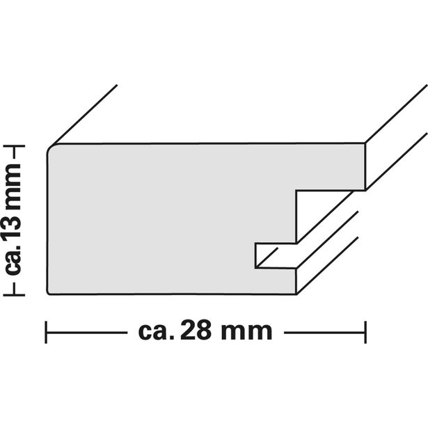 Hama rámeček dřevěný ALBERO, taupe, 10x15 cm
