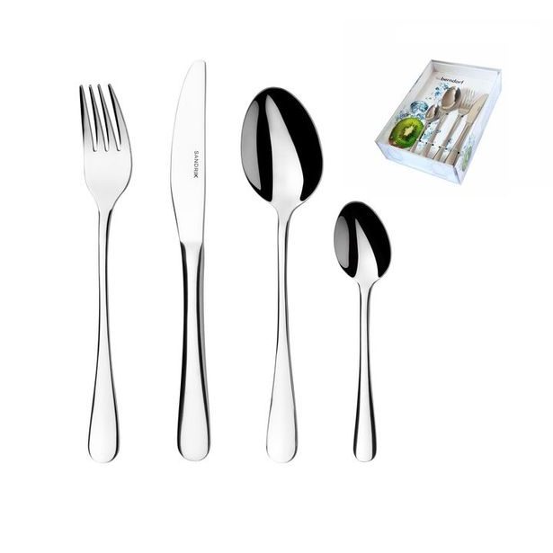 sada příbor.24dílná HOTEL, leštěná, NR