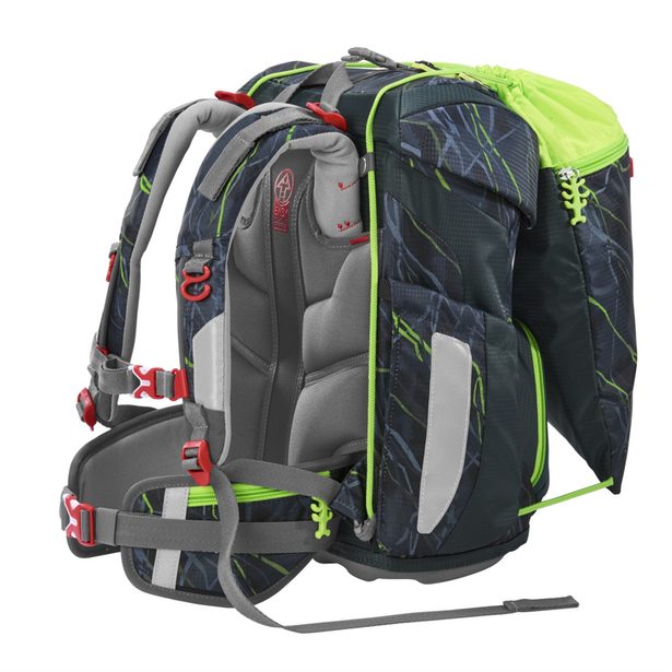 Školní aktovka Step by Step FIT, Danger Cat Chiko - 5 dílný set, AGR certifikát