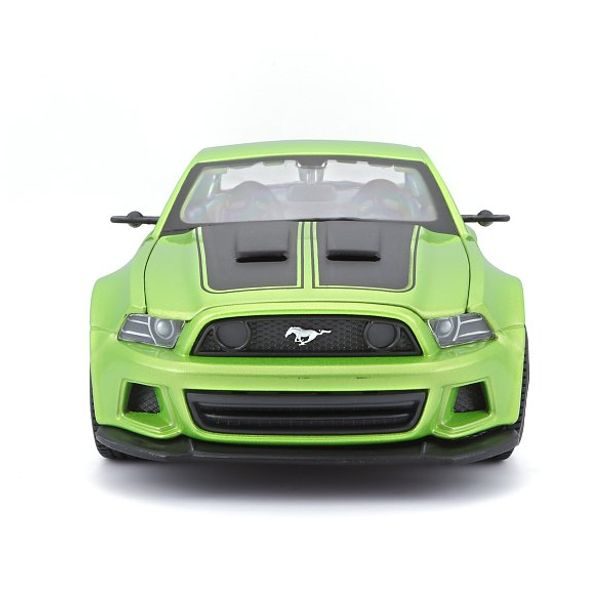 Maisto Maisto - 2014 Ford Mustang Street Racer, matná zelená, 1:24