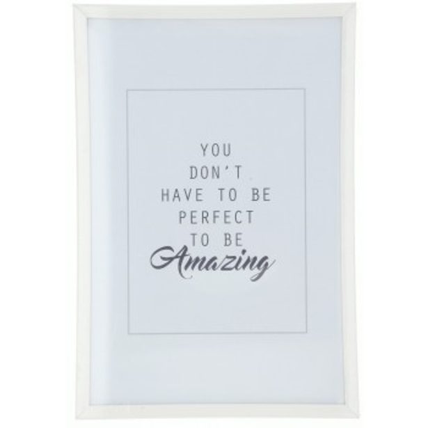 Hama rámeček plastový CHIARO, bílá, 20x30 cm