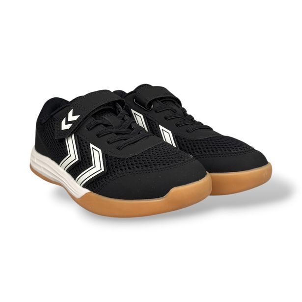 Dětské tenisky HUMMEL MULTIPLAY FLEX - black/white