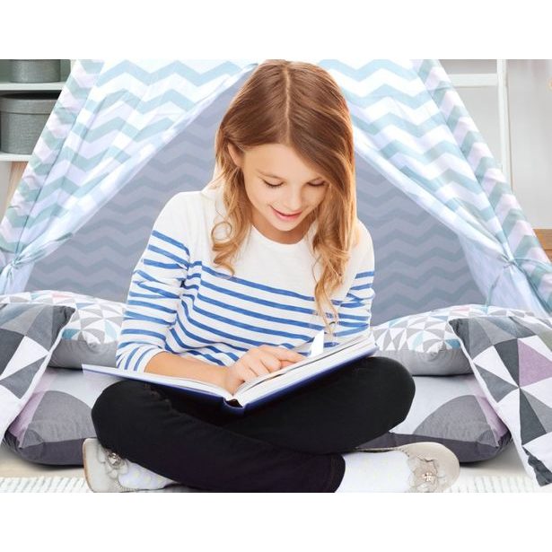 EDDY TOYS Dětský stan teepee 120x120x150cm pruhy ED-215004pruh