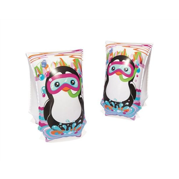 Bestway Nafukovací rukávky - Aquatic žralok, tučňák, 30x15cm