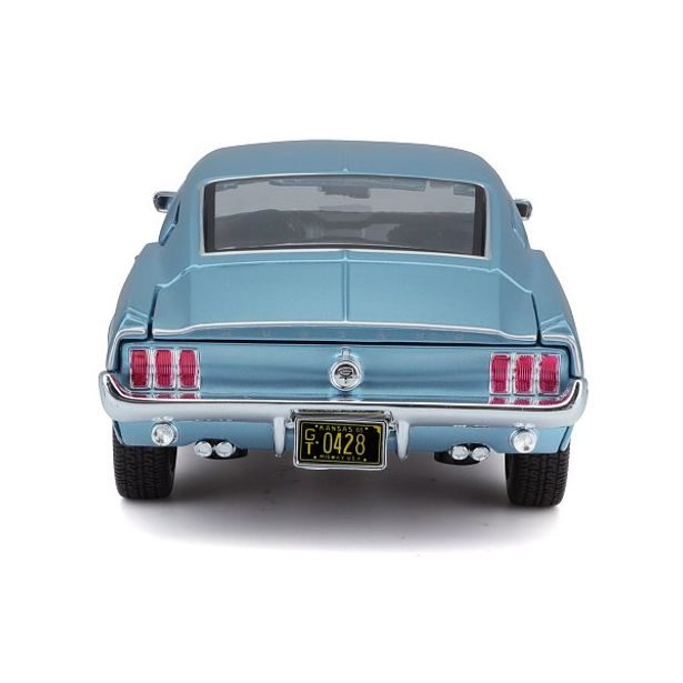 Maisto Maisto - Ford Mustang GT Cobra Jet FB 1968, metal modrá, 1:18