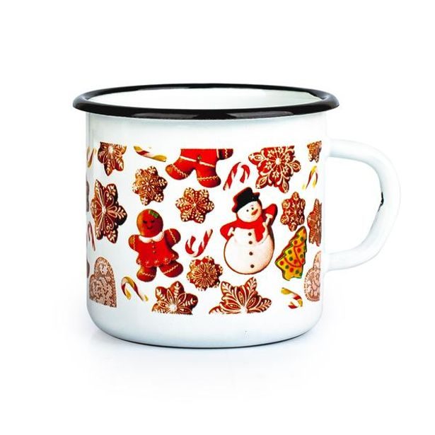 Nezařazeno HRNEK SMALT 8CM PERNÍČKY_hamashop