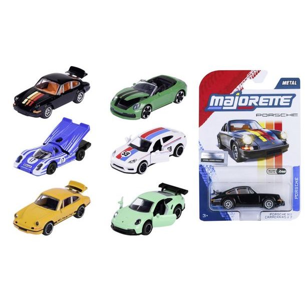 Autíčko Porsche Motorsport Premium, 6 druhů