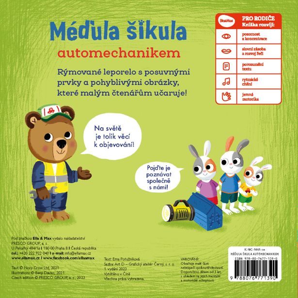 MÉĎULA ŠIKULA AUTOMECHANIKEM – Obrázky s pohyblivými prvky