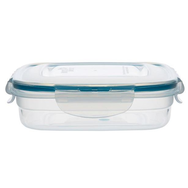 LOCKNLOCK DÓZA "EASY MATCH" ČTVERCOVÁ 550ML, TYRKYSOVÁ_hamashop