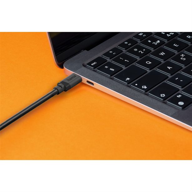 Hama USB A-C kabel 0,75 m, USB 3.2 Gen1 5 Gb/s, černý