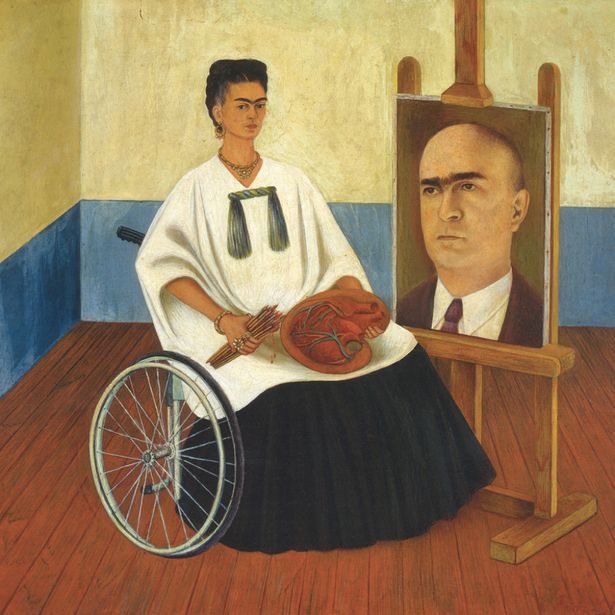 NOTIQUE Poznámkový kalendář Frida Kahlo 2027, 30 x 30 cm