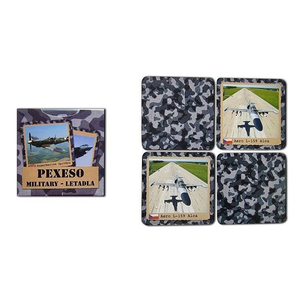 Pexeso retro Military Letadla