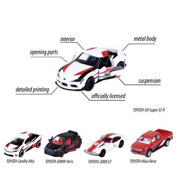 Toyota Racing Dárková sada 5 ks