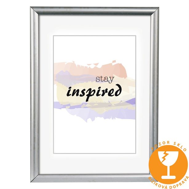 Hama rámeček plastový MADRID, stříbrná, 50x70 cm